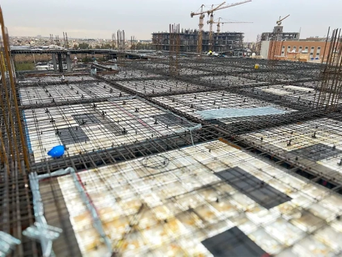 Execution-of-Kowsar-Charity-Health-Town-project-with-polymeric-formworks