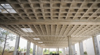 iran khodro Project Using Waffle Formwork