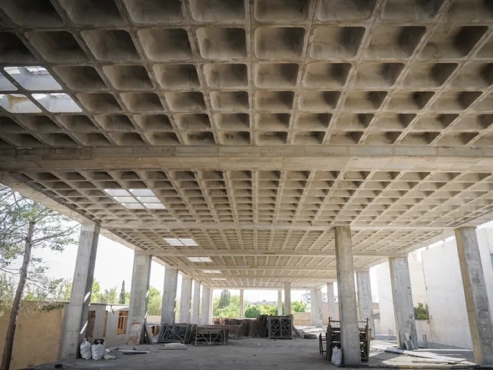iran khodro Project Using Waffle Formwork